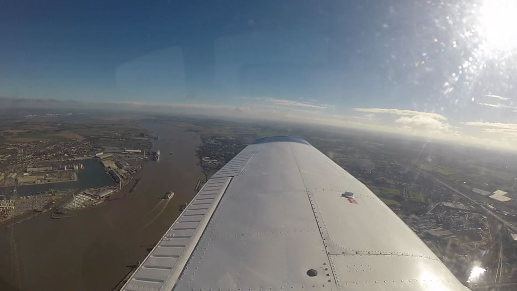 View of the Thames on way back from Earls Colne